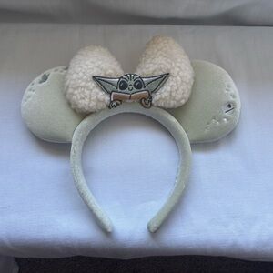 Disney Green and Cream Character Ears Headband
